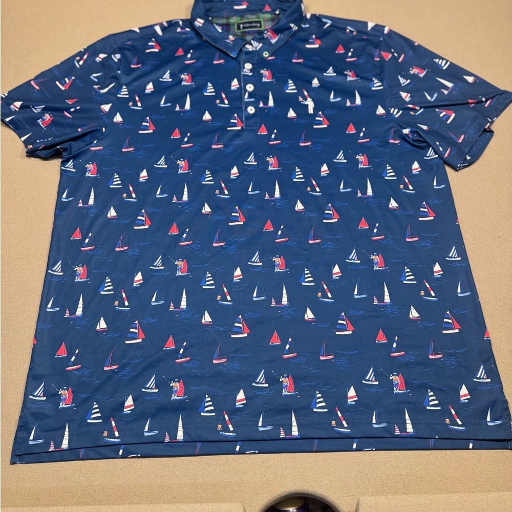 William Murray Golf Sail Away Polo Shirt